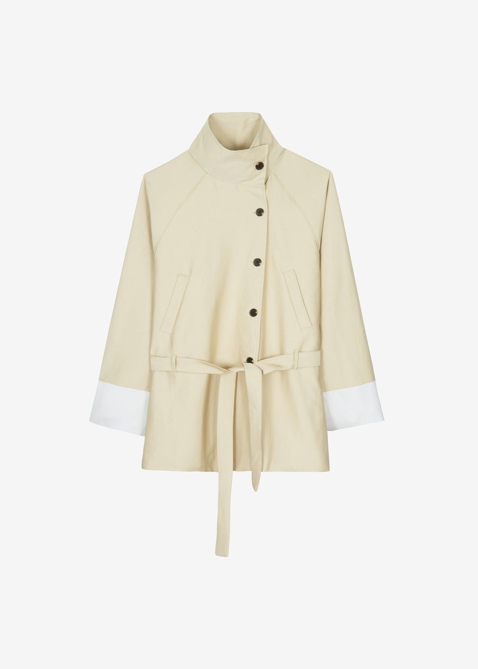 Alberta Short Trench - Beige - Image 16