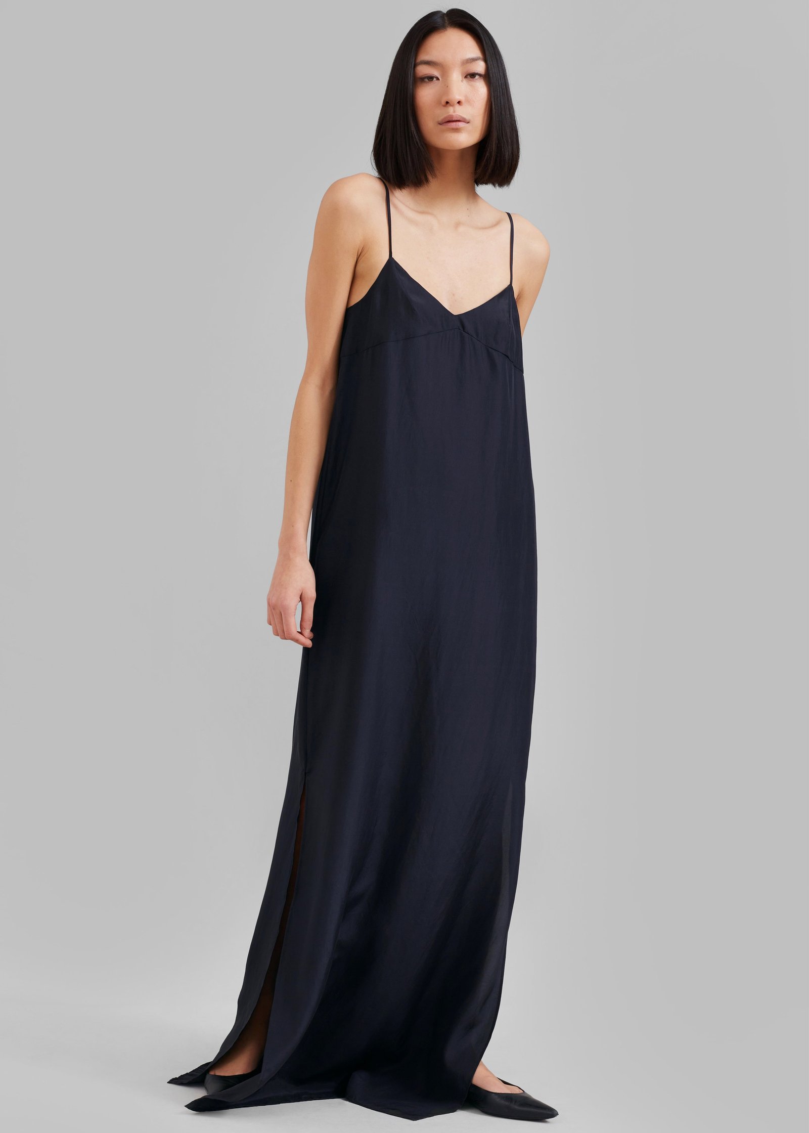Dylana Sleeveless Maxi Dress - Navy - Image 5