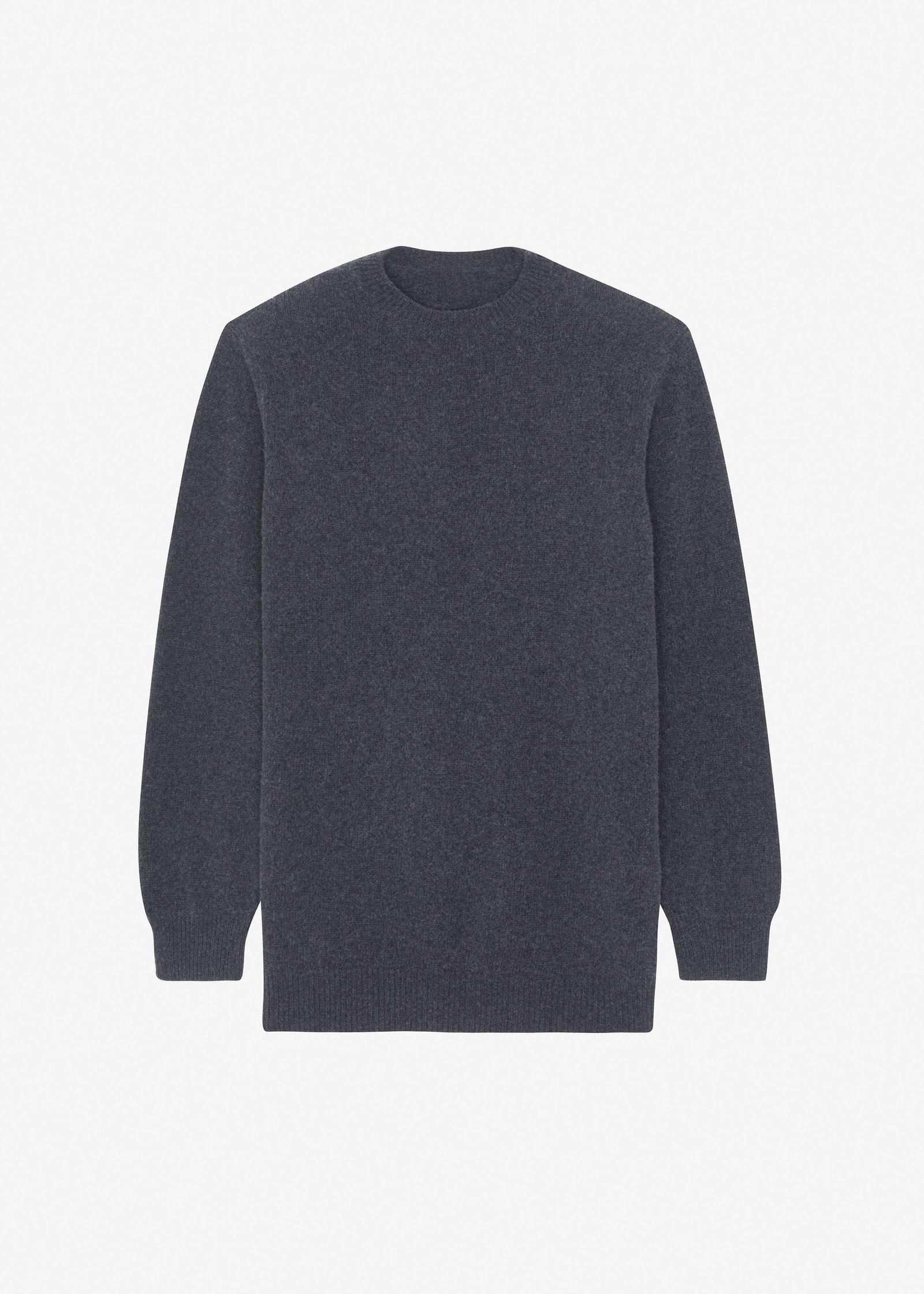 Maxime Knit Sweater Dress - Dark Grey Melange - Image 10