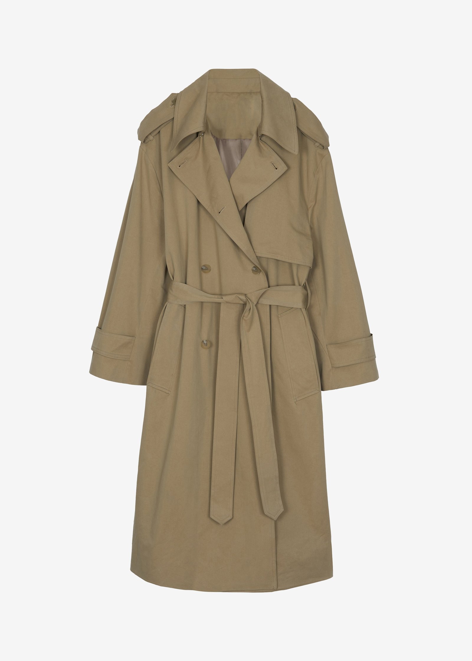 Nabesna Trench Coat - Beige - Image 9