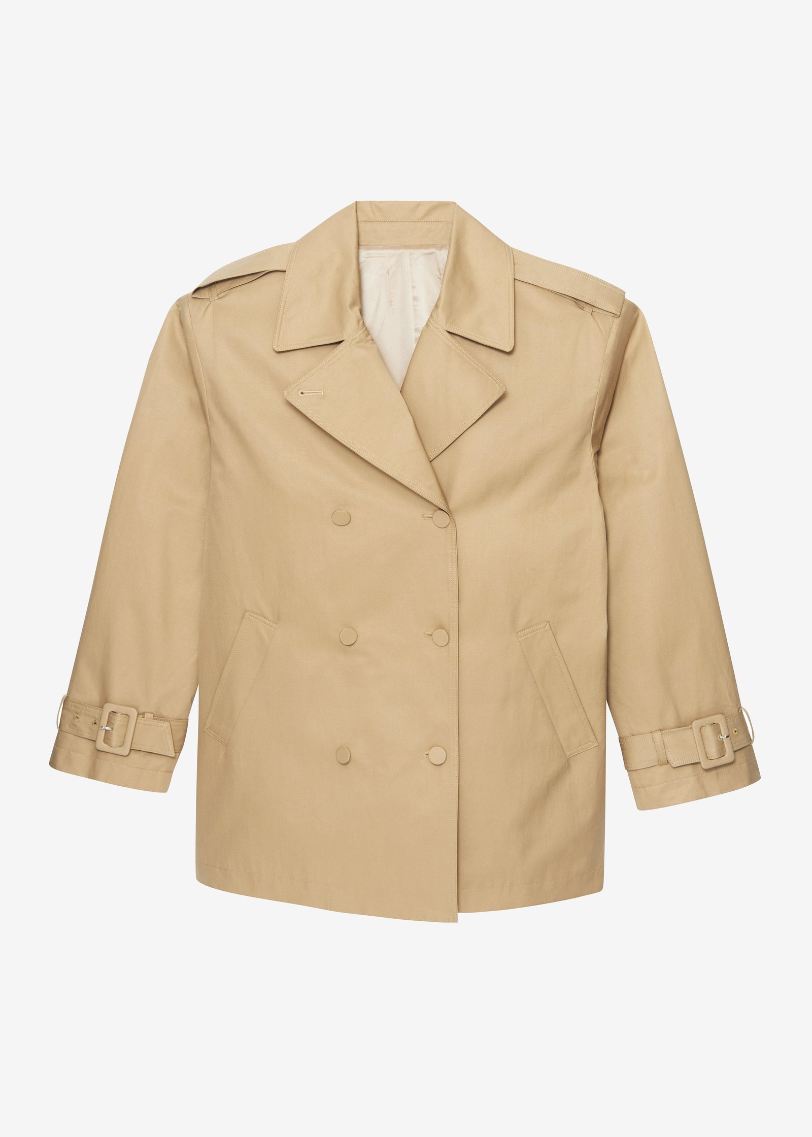 Raleigh Trench Coat - Beige - Image 15
