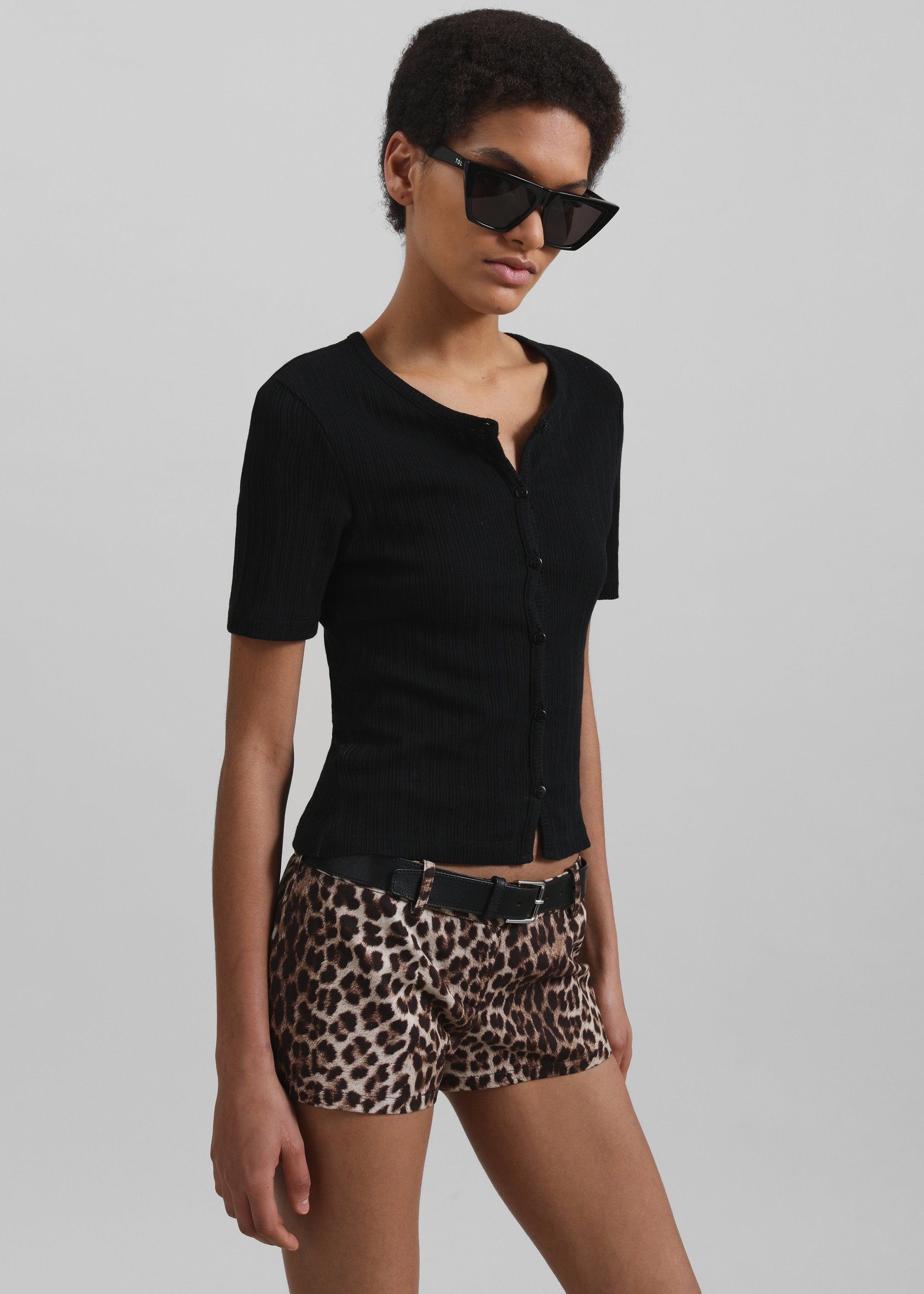 Samsøe Samsøe Sajuni SS Cardigan - Black - Image 2