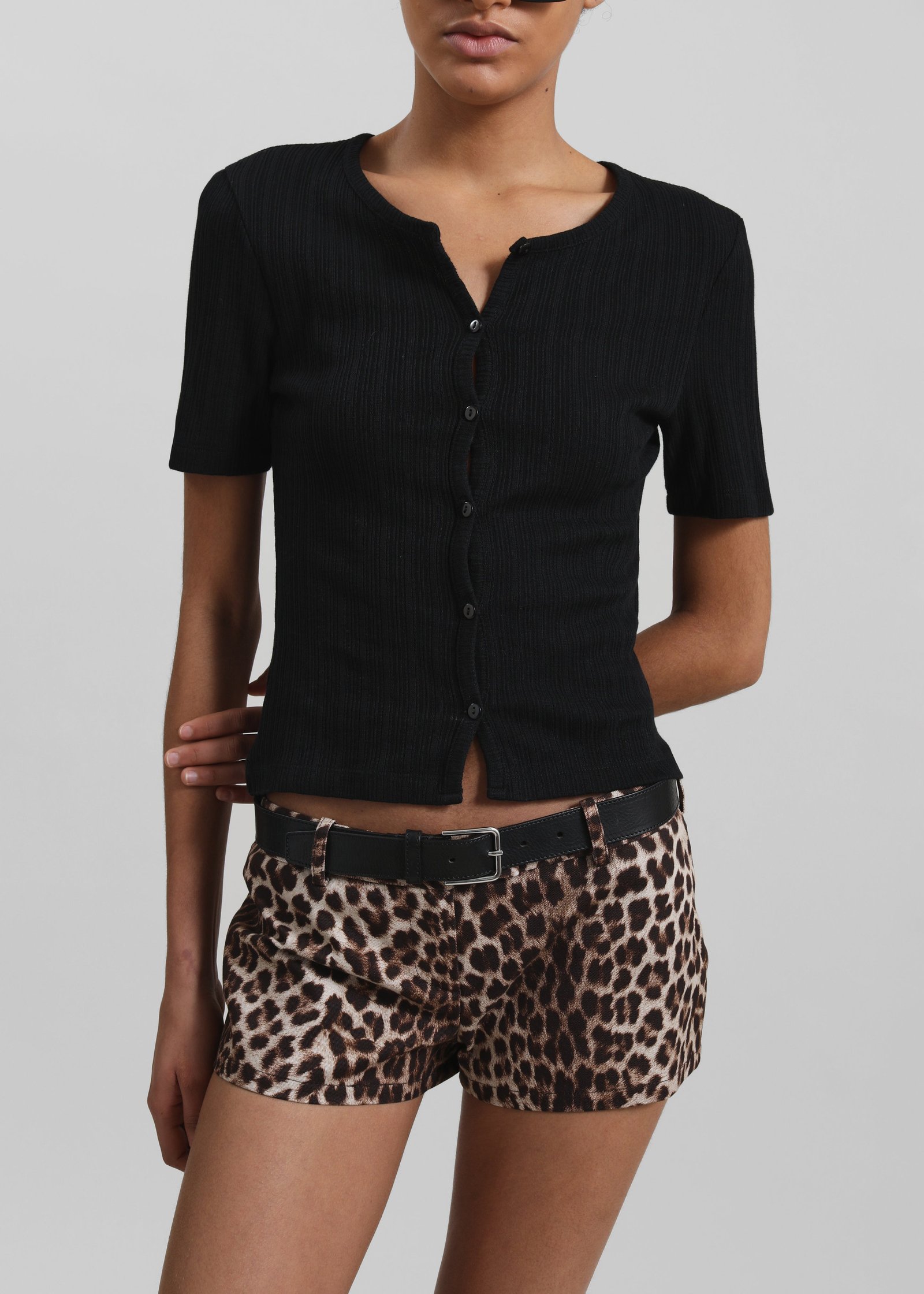 Samsøe Samsøe Sajuni SS Cardigan - Black - Image 3