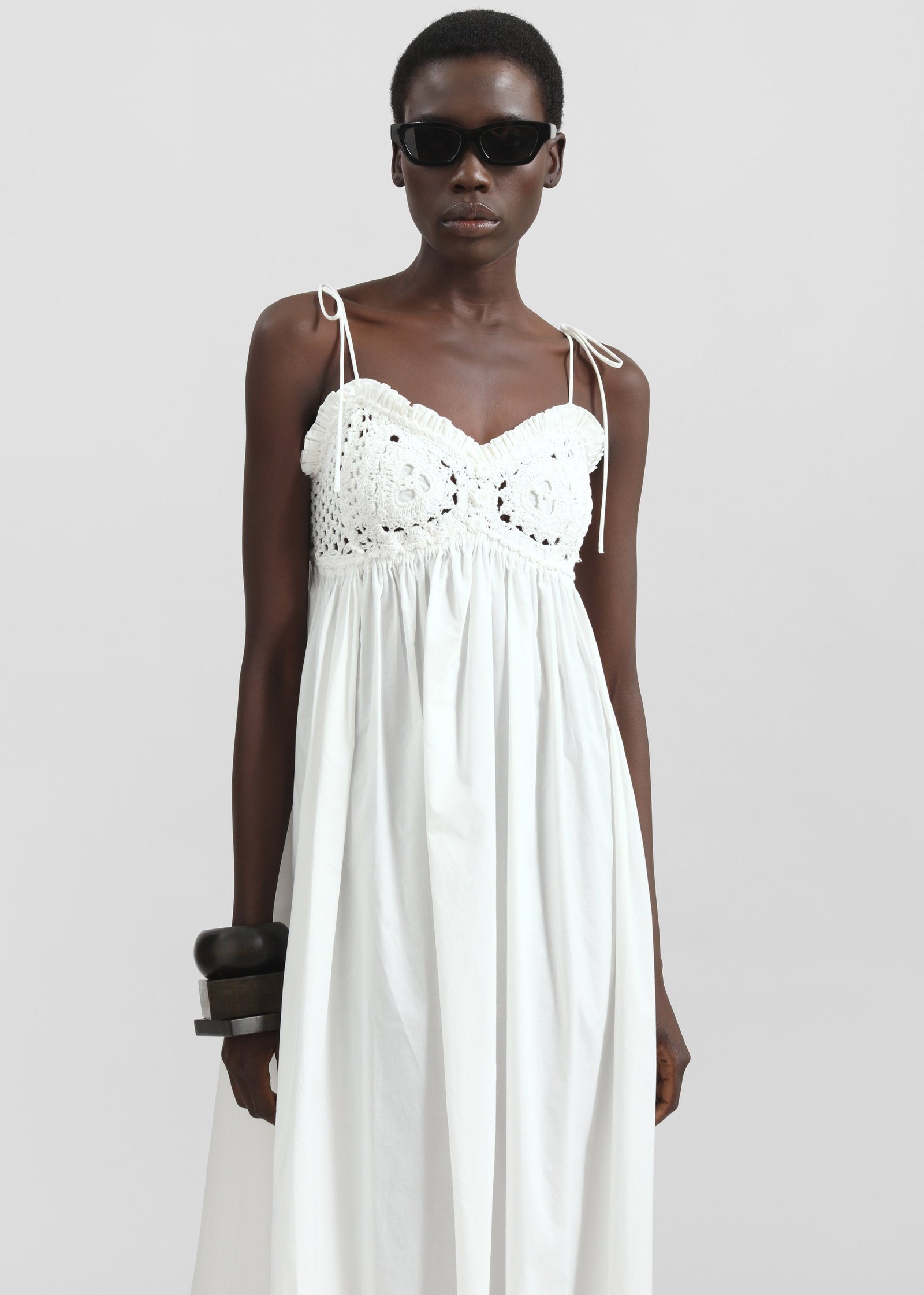 The Garment Kirsten Crochet Dress - White - Image 2