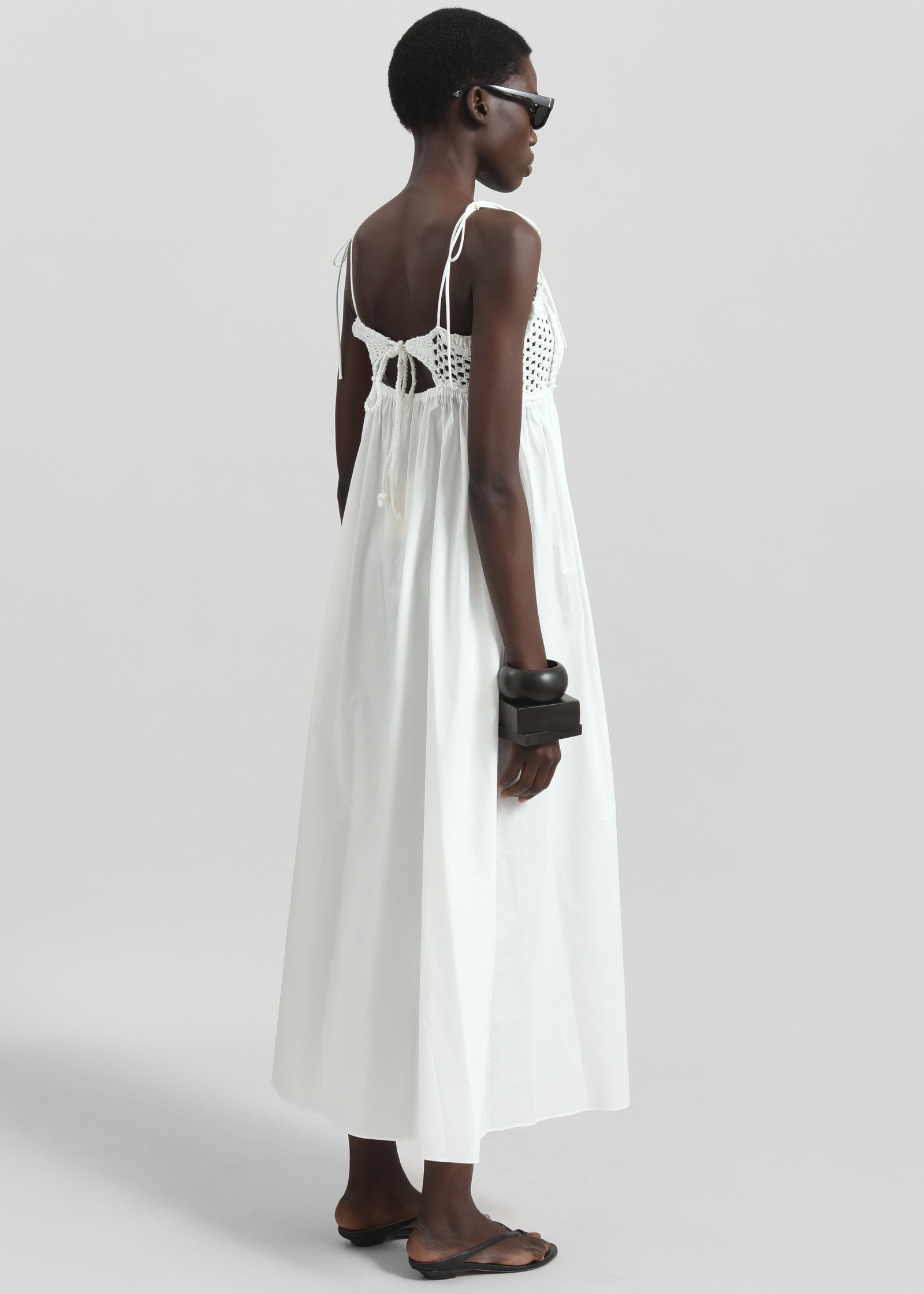 The Garment Kirsten Crochet Dress - White - Image 6