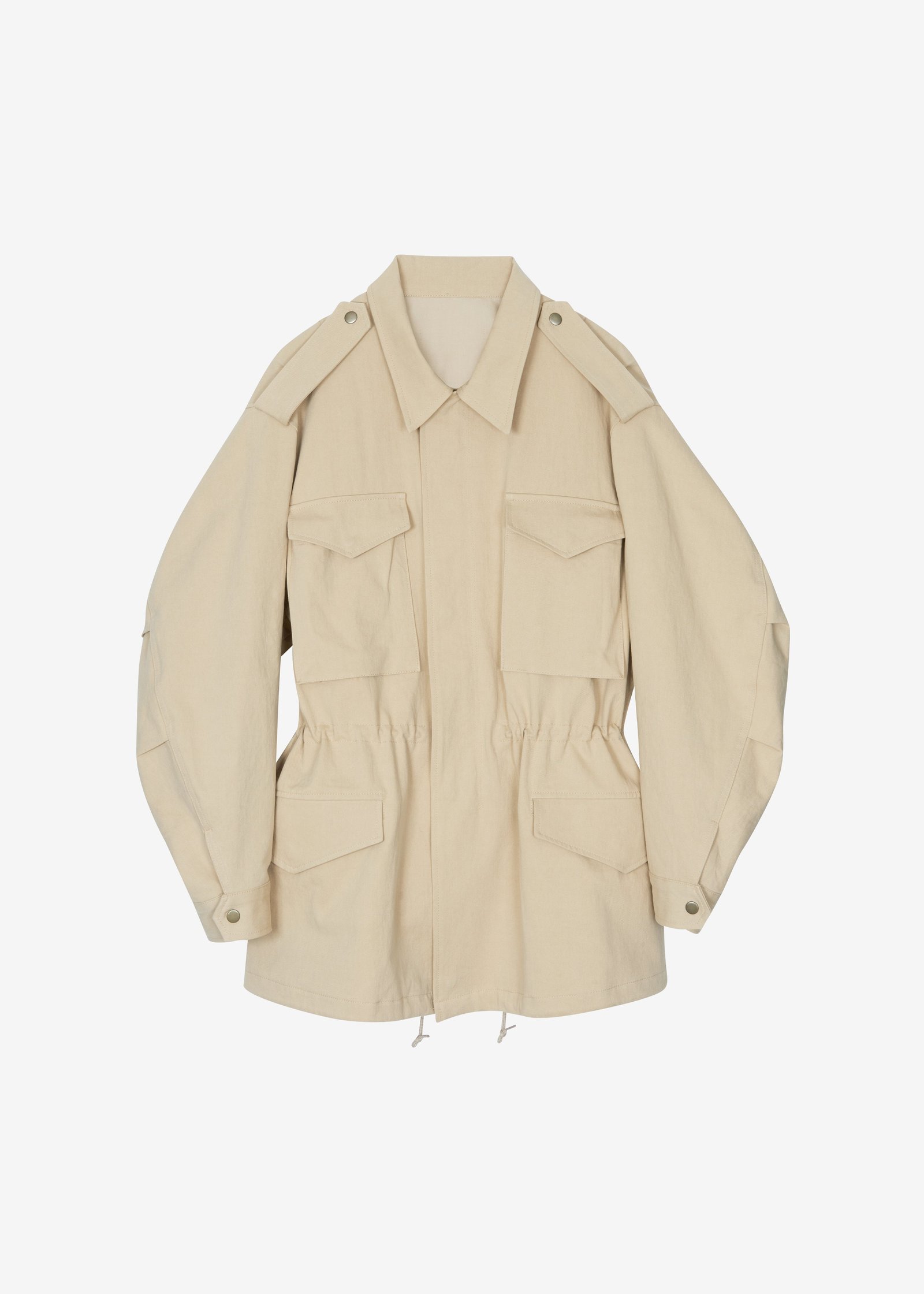 Toran Cargo Jacket - Beige - Image 8