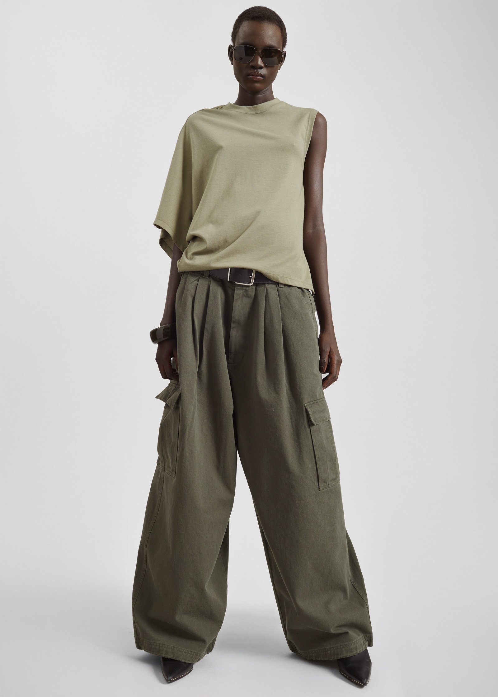 Wandle Cargo Pants - Khaki - Image 3
