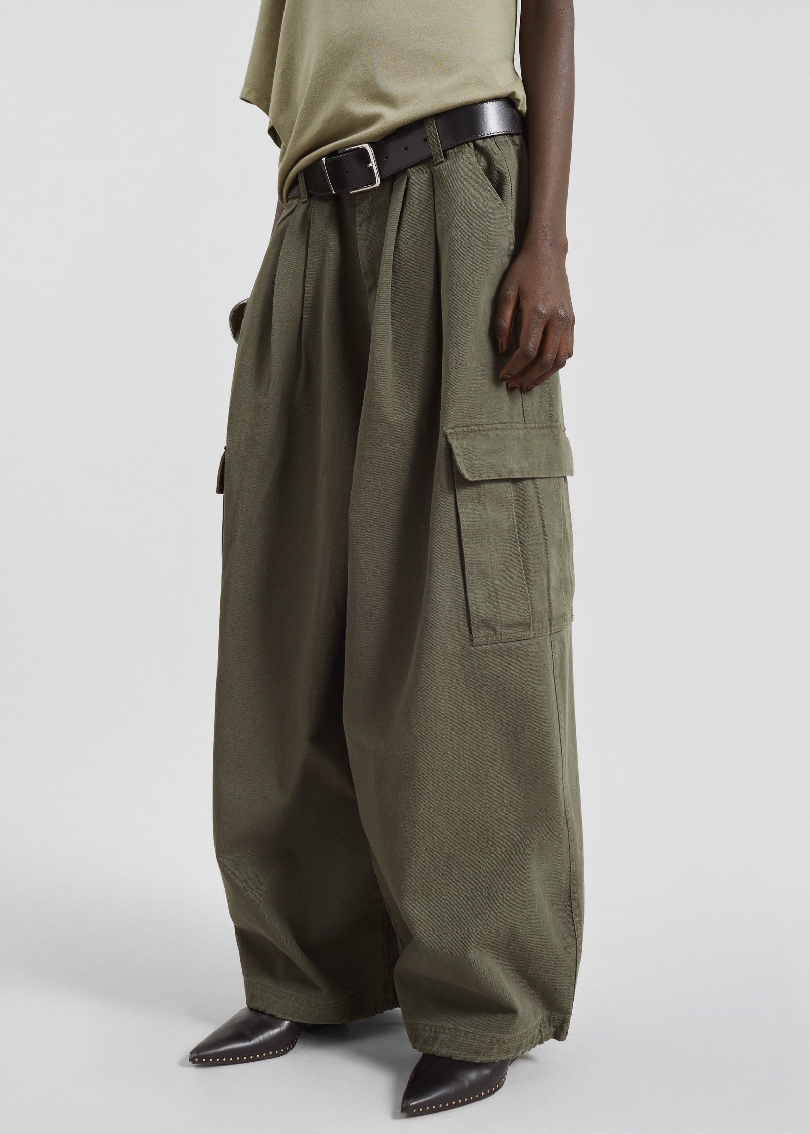 Wandle Cargo Pants - Khaki - Image 2
