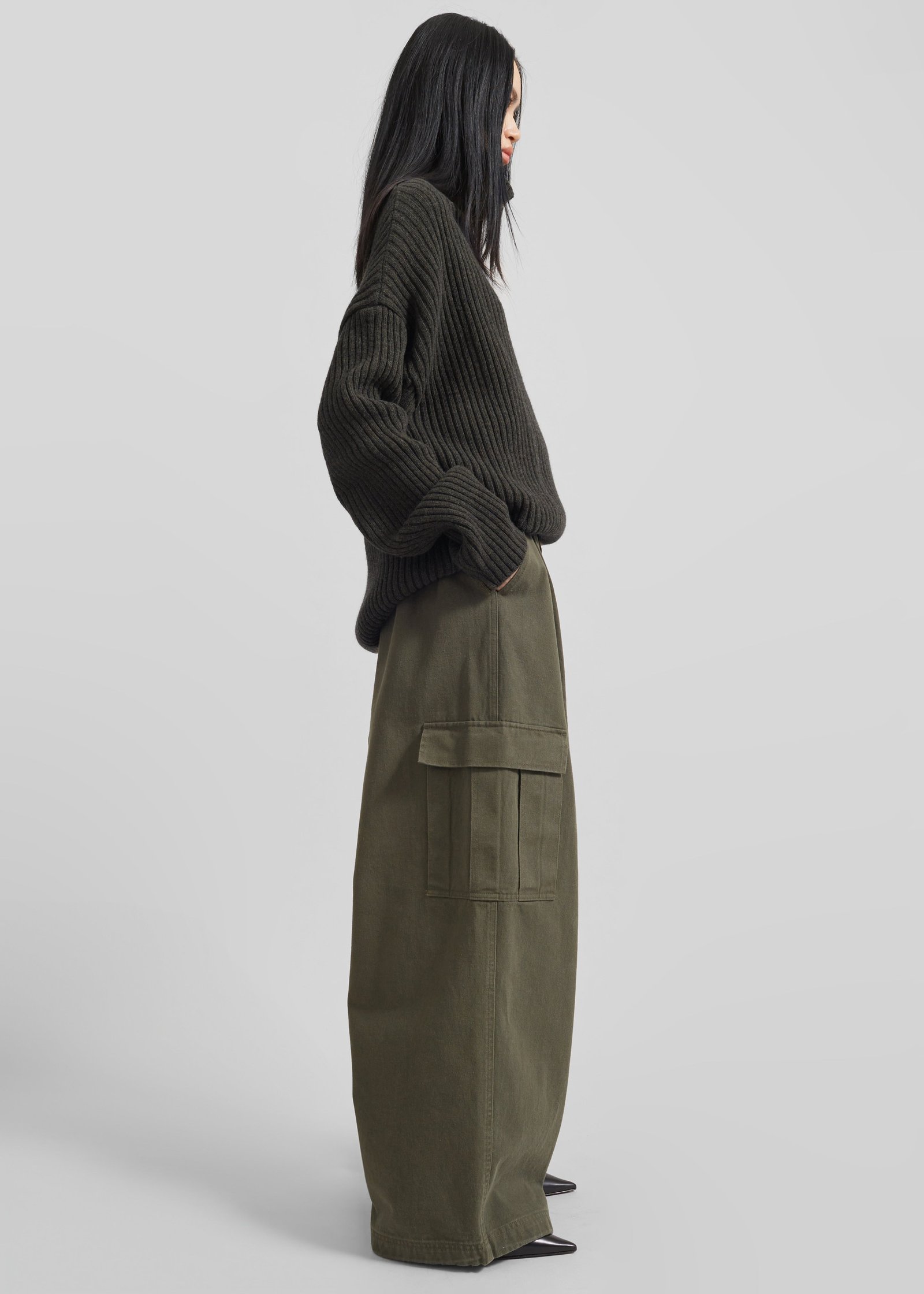 Wandle Cargo Pants - Khaki - Image 6