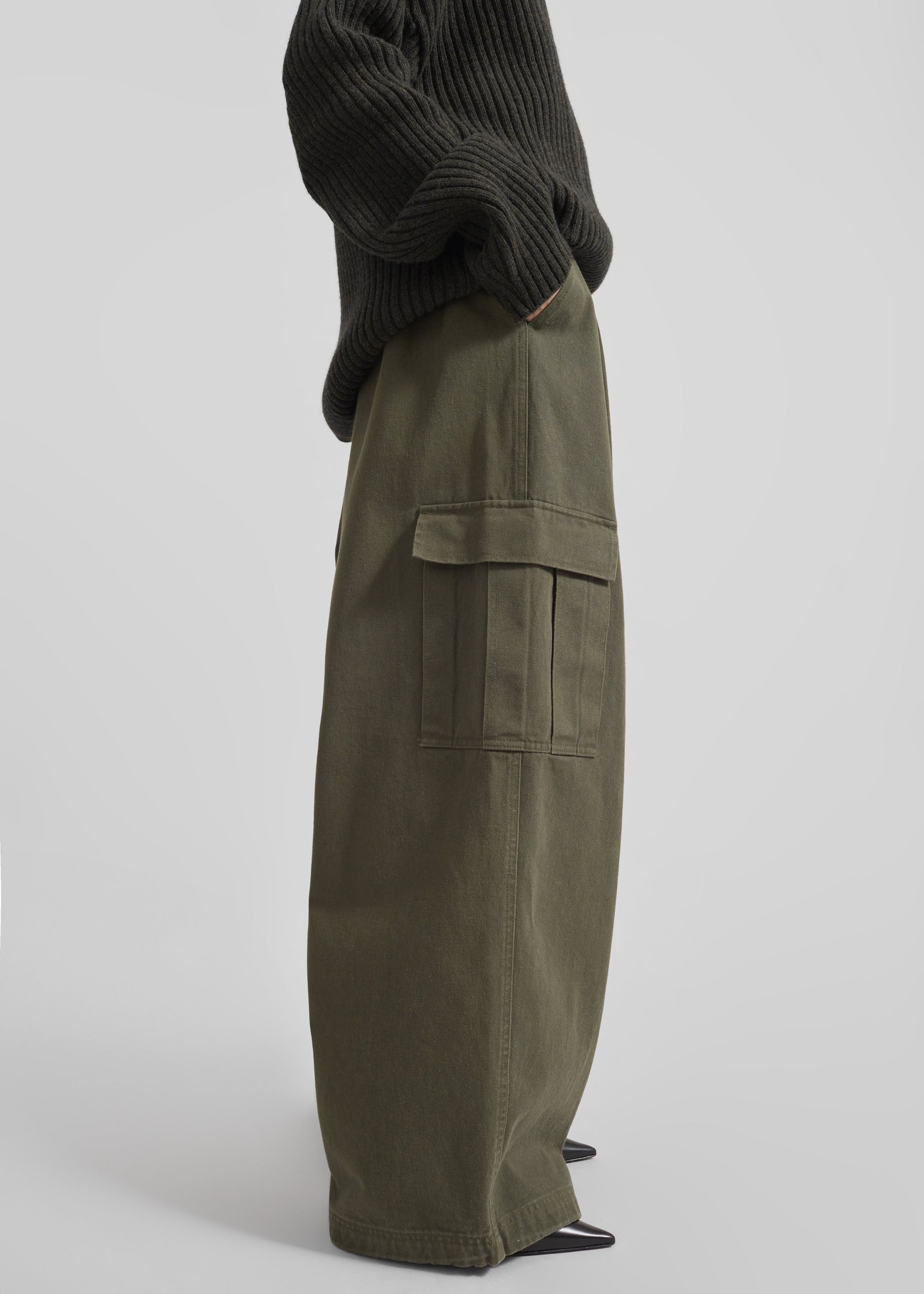 Wandle Cargo Pants - Khaki - Image 4